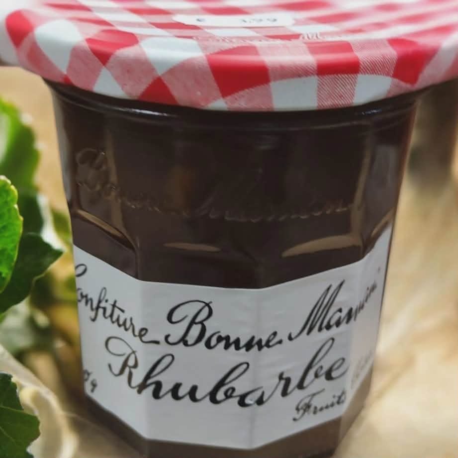 Confiture Bonne Maman rhubarbe
