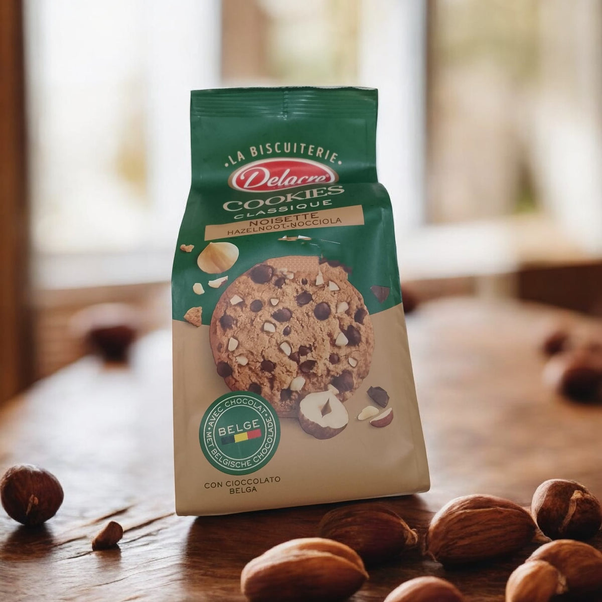 Delacre cookies chocolat noisette