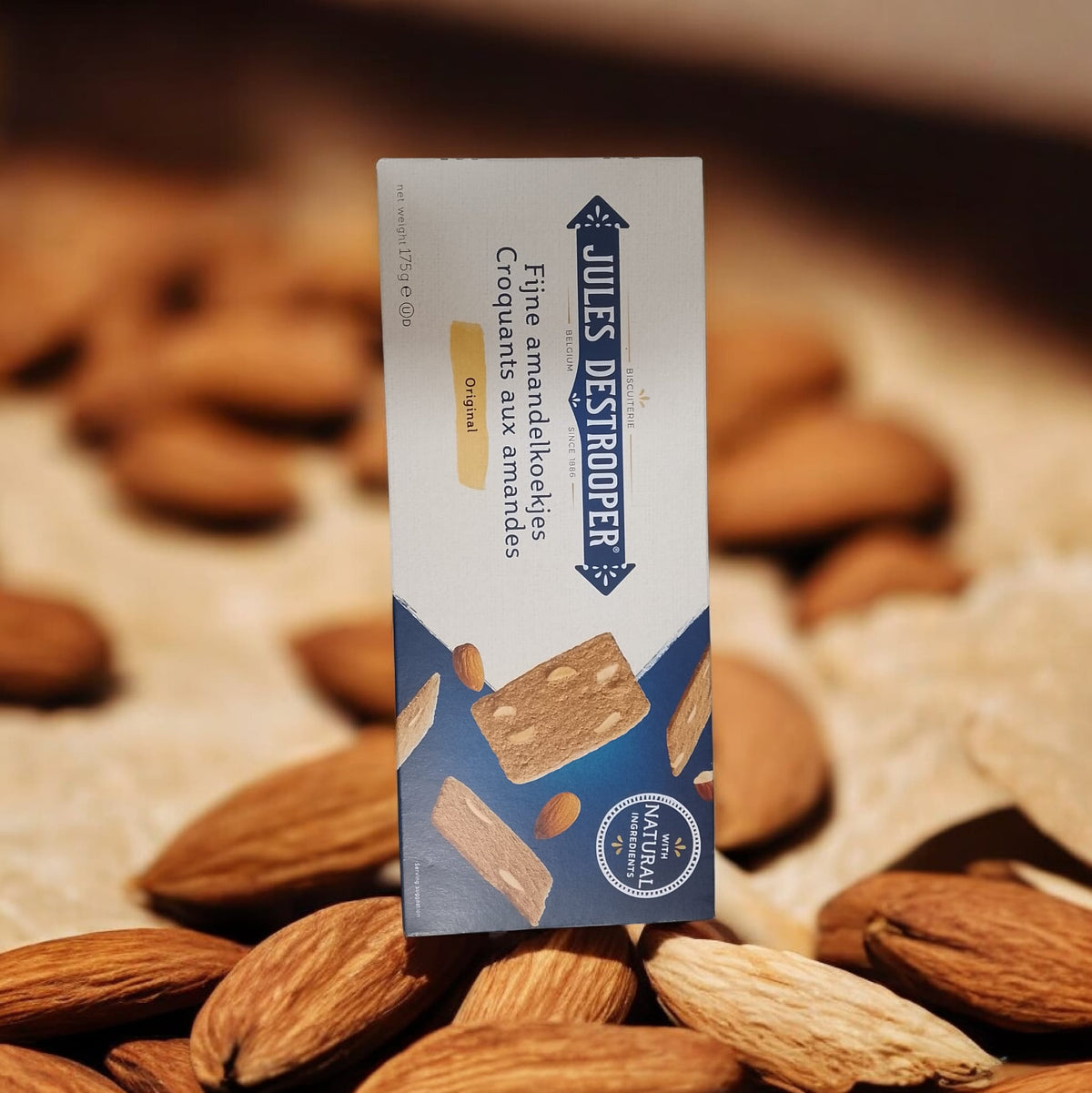 Jules de strooper crujiente de almendras