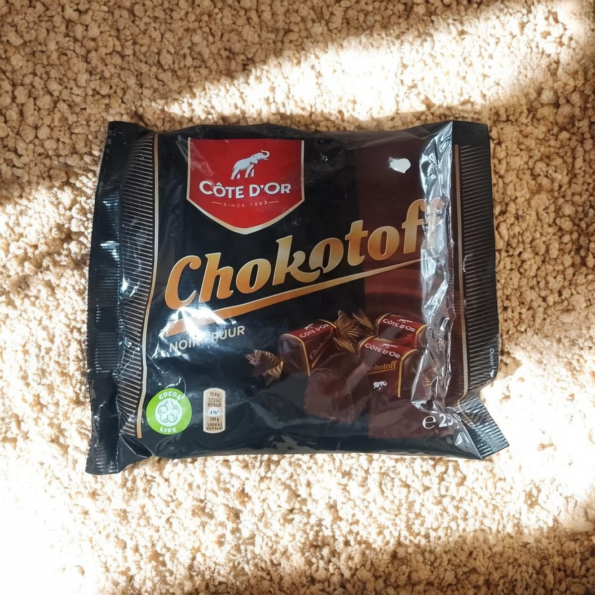 Côte d'Or chokotoff 250 g