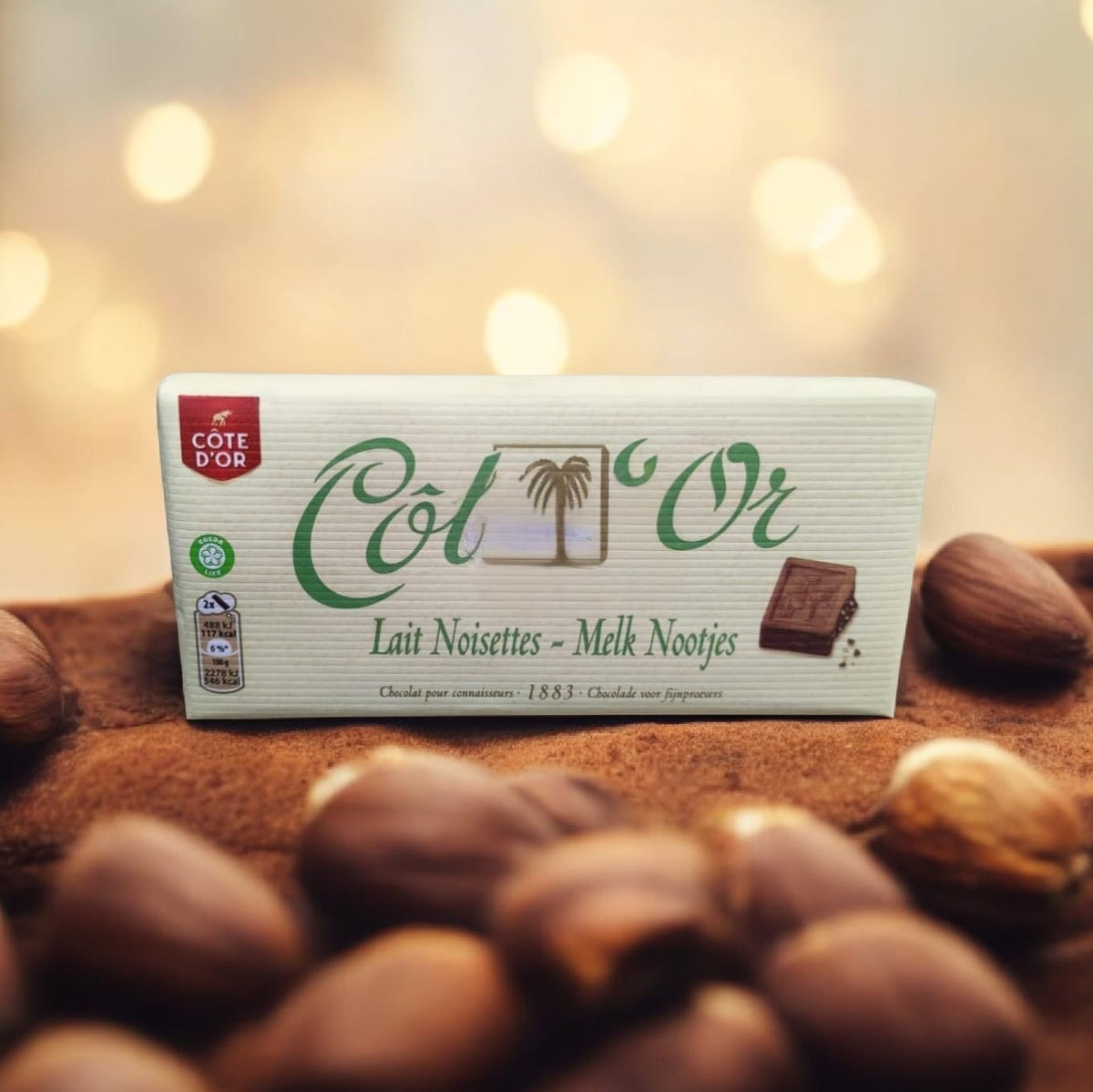 Côte d'Or lait noisette 150 g