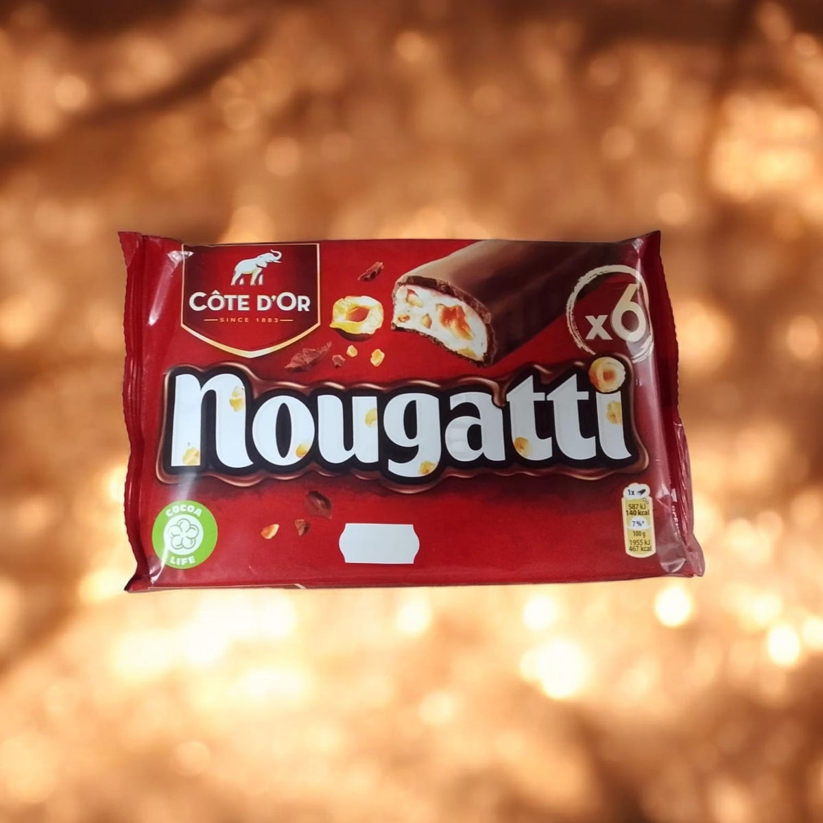 Côte d'Or Nougatti 6 unités